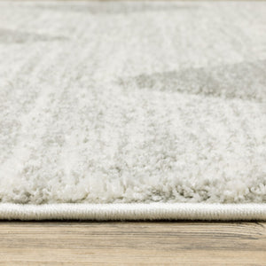 Oriental Weavers Cambria 005W2 Contemporary/Casual Geometric Polypropylene Indoor Area Rug Grey/ Ivory 9'10" x 12'10" C005W2300390ST