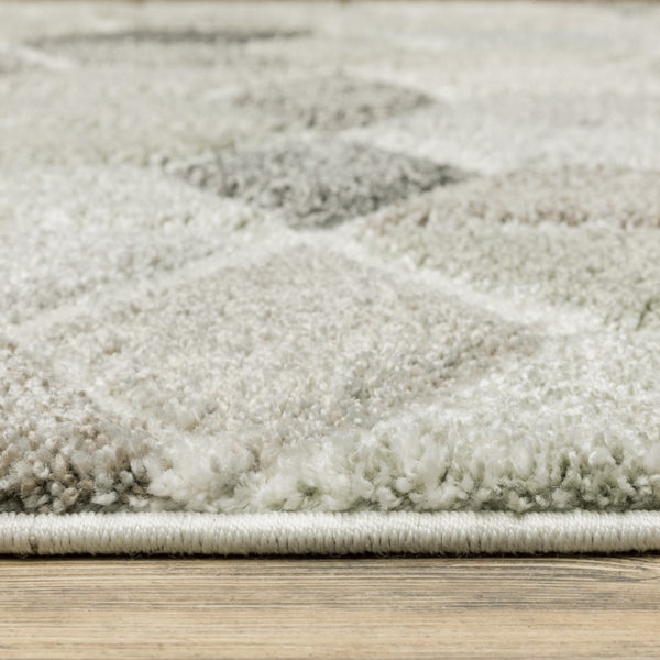 Oriental Weavers Cambria 083J2 Contemporary/Mid-Century Modern Geometric Polypropylene Indoor Area Rug Beige/Multi 9'10" x 12'10" C083J2300390ST