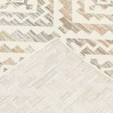 Oriental Weavers Capistrano 288Q1 Southwestern/ Geometric Polypropylene, Polyester Indoor Area Rug Ivory/ Grey 9'10" x 12'10" C288Q1300390ST