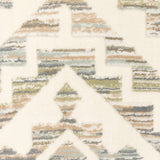 Oriental Weavers Capistrano 288Q1 Southwestern/ Geometric Polypropylene, Polyester Indoor Area Rug Ivory/ Grey 9'10" x 12'10" C288Q1300390ST