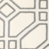 Oriental Weavers Capistrano 522A1 Moroccan/Global Geometric Polypropylene, Polyester Indoor Area Rug Ivory/ Grey 9'10" x 12'10" C522A1300390ST