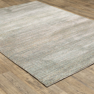 Oriental Weavers Capistrano 524A1 Transitional/Industrial Abstract Polypropylene, Polyester Indoor Area Rug Grey/ Green 9'10" x 12'10" C524A1300390ST