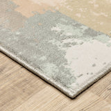Oriental Weavers Capistrano 536A1 Industrial/Contemporary Abstract Polypropylene, Polyester Indoor Area Rug Grey/ Pink 9'10" x 12'10" C536A1300390ST