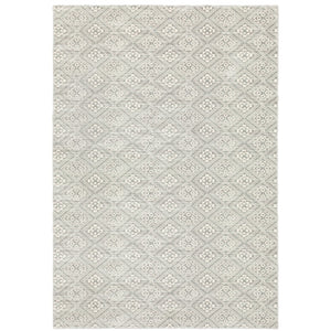 Oriental Weavers Capistrano 9894F Casual/Industrial Geometric Polypropylene, Polyester Indoor Area Rug Grey 9'10" x 12'10" C9894F300390ST