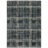 Carson 0746J Industrial/Vintage Geometric Polypropylene Indoor Area Rug