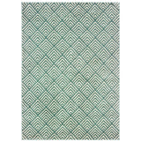 Carson 9667C Transitional/Mid-Century Modern Geometric Polypropylene Indoor Area Rug