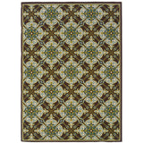 Caspian 1005D Transitional/Moroccan Trellis Polypropylene Indoor/Outdoor Area Rug