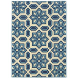 Caspian 969W6 Global/Transitional Geometric Polypropylene Indoor/Outdoor Area Rug