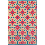 Cayman 190L9 Transitional/Contemporary Floral Polypropylene Indoor/Outdoor Area Rug