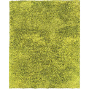 Oriental Weavers Cosmo 81101 Shag/Contemporary Solid Polyester Indoor Area Rug Green 10' x 13' C81101305396ST