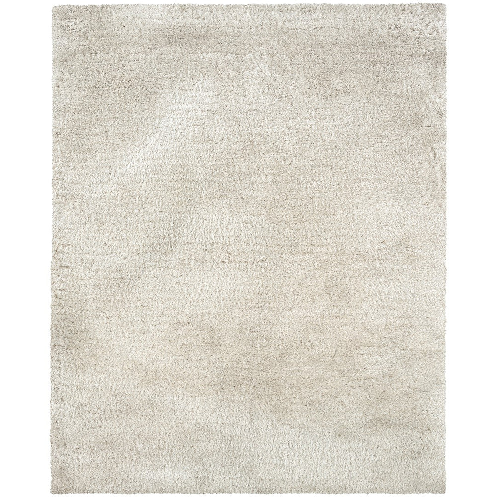 Oriental Weavers Cosmo 81105 Shag/Contemporary Solid Polyester Indoor Area Rug Ivory 10' x 13' C81105305396ST