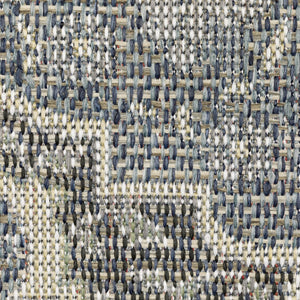 Oriental Weavers Cyprus 228C4 Traditional/Persian Oriental Polypropylene Indoor/Outdoor Area Rug Blue/ Sage 9'10" x 12'10" C228C4300390ST