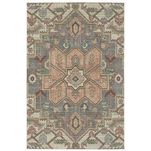 Oriental Weavers Cyprus 5606B Tribal/Oriental Tribal Polypropylene Indoor/Outdoor Area Rug Blue/ Multi 9'10" x 12'10" C5606B300390ST