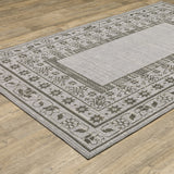 Oriental Weavers Cyprus 6153N Casual/Traditional Border Polypropylene Indoor/Outdoor Area Rug Beige/ Grey 9'10" x 12'10" C6153N300390ST