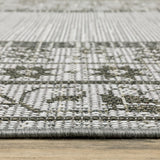 Oriental Weavers Cyprus 6153N Casual/Traditional Border Polypropylene Indoor/Outdoor Area Rug Beige/ Grey 9'10" x 12'10" C6153N300390ST