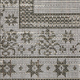 Oriental Weavers Cyprus 6153N Casual/Traditional Border Polypropylene Indoor/Outdoor Area Rug Beige/ Grey 9'10" x 12'10" C6153N300390ST