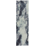 Oriental Weavers Evolution 8000B Contemporary/ Abstract Nylon, Polypropylene Indoor Area Rug Navy/ Ivory 2'6" x 12' E8000B076365ST