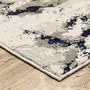 Oriental Weavers Evolution 0978A Industrial/Contemporary Abstract Nylon, Polypropylene Indoor Area Rug Ivory/ Beige 10' x 13'2" E0978A305400ST