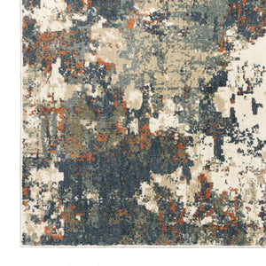 Oriental Weavers Fiona 532W6 Contemporary/ Abstract Polyester Indoor Area Rug Beige/ Multi 9'10" x 12'10" F532W6300390ST