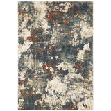 Oriental Weavers Fiona 532W6 Contemporary/ Abstract Polyester Indoor Area Rug Beige/ Multi 9'10" x 12'10" F532W6300390ST