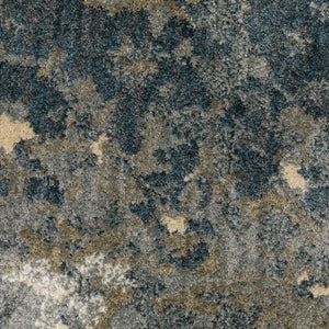 Oriental Weavers Fiona 533E6 Contemporary/ Abstract Polyester Indoor Area Rug Blue/ Beige 9'10" x 12'10" F533E6300390ST
