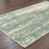 Oriental Weavers Formations 70002 Contemporary/ Abstract Viscose Indoor Area Rug Blue/ Grey 10' x 14' F70002305427ST