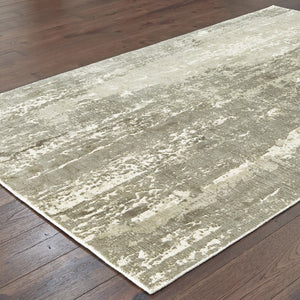 Oriental Weavers Formations 70006 Contemporary/ Abstract Viscose Indoor Area Rug Grey/ Ivory 10' x 14' F700006305427ST