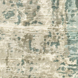 Oriental Weavers Formations 70007 Contemporary/ Abstract Viscose Indoor Area Rug Blue/ Green 2'6" x 10' F70007076305ST