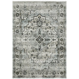 Gemini 020Z2 Modern & Contemporary/Transitional Oriental Polyester Indoor Area Rug