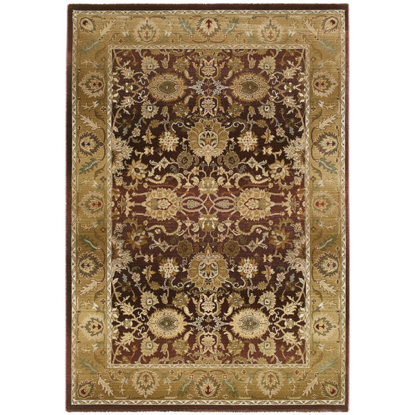 Oriental Weavers Generations 1732M Transitional/Traditional Oriental Polypropylene Indoor Area Rug Purple/ Gold 6'7" x 9'1" G1732M200285ST