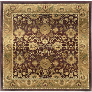 Oriental Weavers Generations 1732M Transitional/Traditional Oriental Polypropylene Indoor Area Rug Purple/ Gold 8' Square G1732M240240SQ