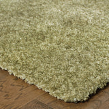 Oriental Weavers Heavenly 73403 Shag/Contemporary Solid Polyester Indoor Area Rug Green 10' x 13' H73403305396ST