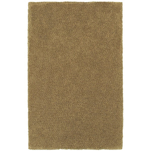 Oriental Weavers Heavenly 73405 Shag/Contemporary Solid Polyester Indoor Area Rug Gold 10' x 13' H73405305396ST