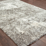 Oriental Weavers Henderson 5503H Shag/Contemporary Abstract Polypropylene Indoor Area Rug Grey/ Ivory 9'10" x 12'10" H5503H300390ST