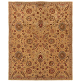 Oriental Weavers Huntley 19109 Traditional/Casual Floral Wool Indoor Area Rug Gold/ Rust 8'3" x 11'3" H19109251343ST