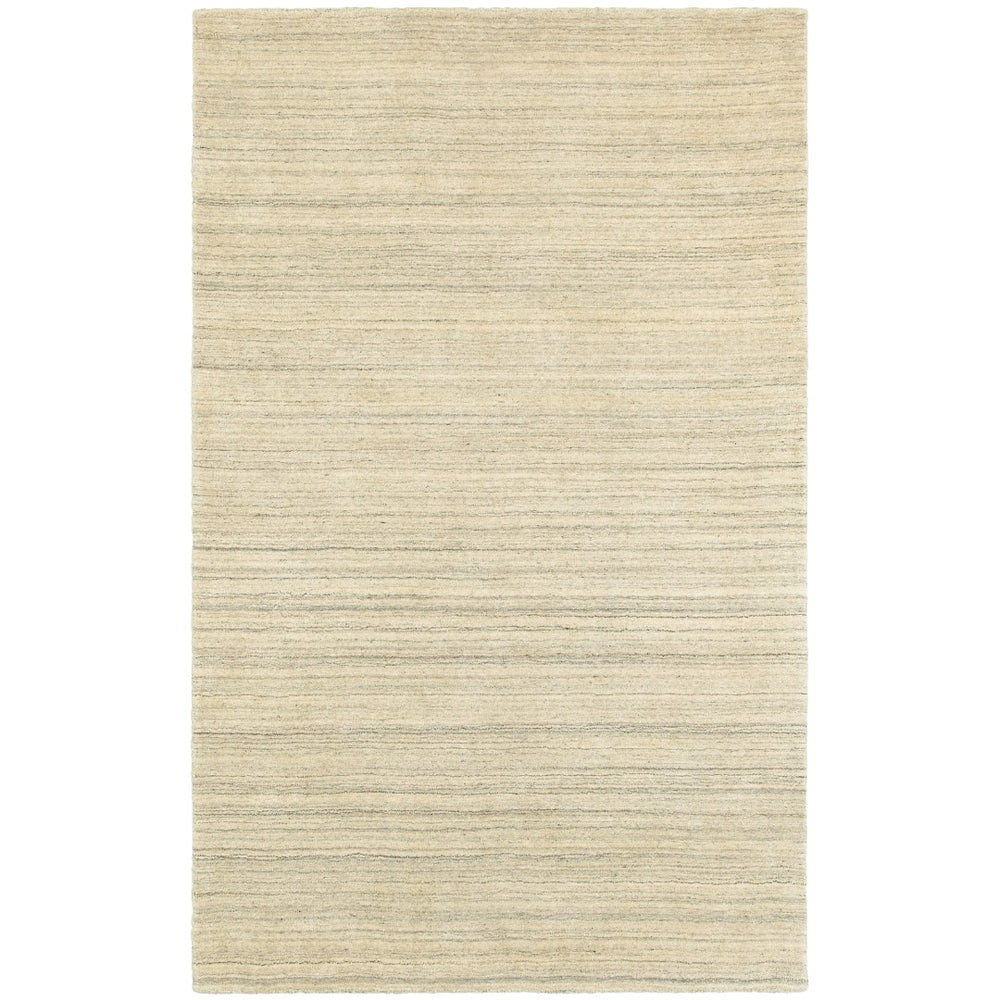 Oriental Weavers Infused 67001 Transitional/Industrial Solid Wool Indoor Area Rug Beige 8' x 10' I67001243304ST