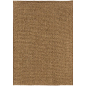 Oriental Weavers Karavia 2061N Casual/Rustic Solid Polypropylene Indoor/Outdoor Area Rug Tan 8'6" x 13' K2061N259396ST