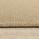 Oriental Weavers Karavia 2067X Casual/Rustic Solid Polypropylene Indoor/Outdoor Area Rug Sand 8'6" x 13' K2067X259396ST