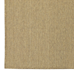 Oriental Weavers Karavia 2068X Casual/Rustic Solid Polypropylene Indoor/Outdoor Area Rug Tan 8'6" x 13' K2068X259396ST