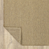 Oriental Weavers Karavia 2068X Casual/Rustic Solid Polypropylene Indoor/Outdoor Area Rug Tan 8'6" x 13' K2068X259396ST