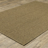 Oriental Weavers Karavia 2160N Casual/Rustic Solid Polypropylene Indoor/Outdoor Area Rug Tan 8'6" x 13' K2160N259396ST