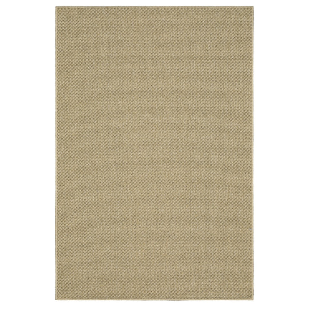 Oriental Weavers Karavia 2160X Casual/Rustic Solid Polypropylene Indoor/Outdoor Area Rug Sand 8'6" x 13' K2160X259396ST