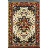 Kashan 096W1 Traditional/Vintage Oriental Polypropylene Indoor Area Rug