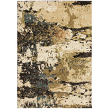Kendall 4928X Contemporary/Industrial Abstract Polypropylene Indoor Area Rug