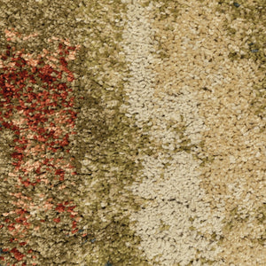 Oriental Weavers Kendall 531X1 Contemporary/ Abstract Polypropylene Indoor Area Rug Beige/ Blue 9'10" x 12'10" K531X1300390ST