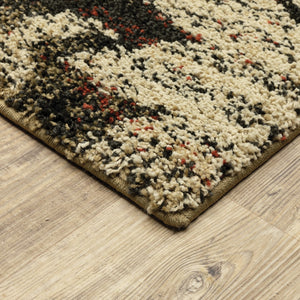 Oriental Weavers Kendall 561X1 Casual/Contemporary Geometric Polypropylene Indoor Area Rug Beige/ Multi 9'10" x 12'10" K561X1300390ST