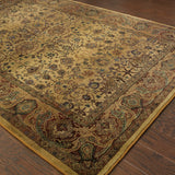 Oriental Weavers Kharma 332W4 Traditional/Persian Oriental Polypropylene Indoor Area Rug Beige/ Red 9'9" x 12'2" K332W4300380ST