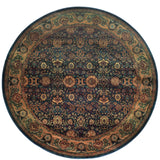 Oriental Weavers Kharma 332X4 Traditional/Persian Oriental Polypropylene Indoor Area Rug Blue/ Beige 8' Round K332X4240240ST