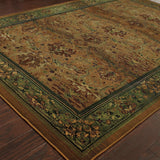 Oriental Weavers Kharma 465J4 Traditional/Persian Oriental Polypropylene Indoor Area Rug Green/ Beige 6'7" x 9'1" K465J4200285ST