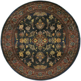 Oriental Weavers Kharma 836F4 Traditional/Persian Oriental Polypropylene Indoor Area Rug Blue/ Red 8' Round K836F4240240ST